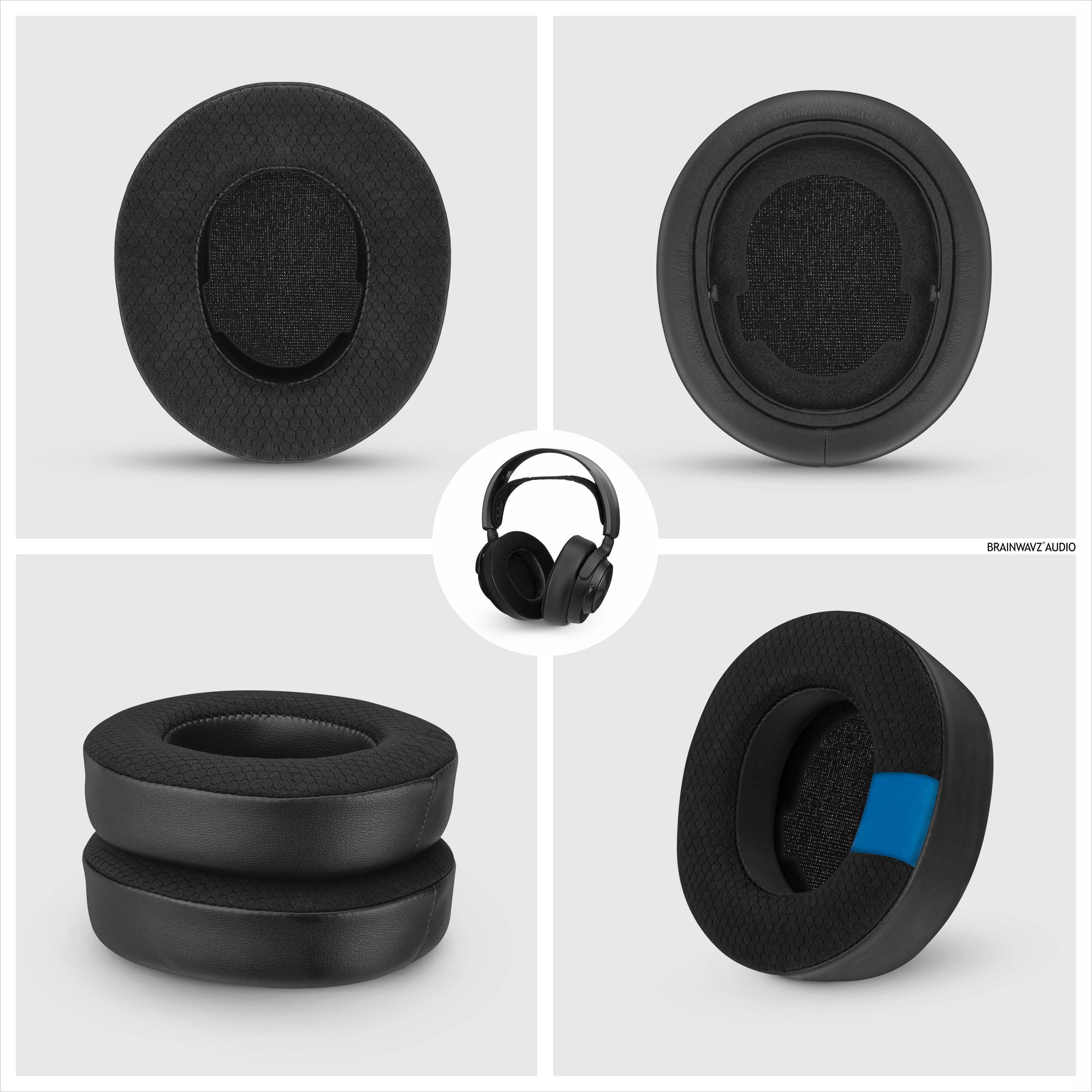 Steelseries Arctis Nova Pro Wireless Earpads - Hybrid Gel &amp; Memory Foam for Increased Thickness, Durability &amp; Sound Isolation