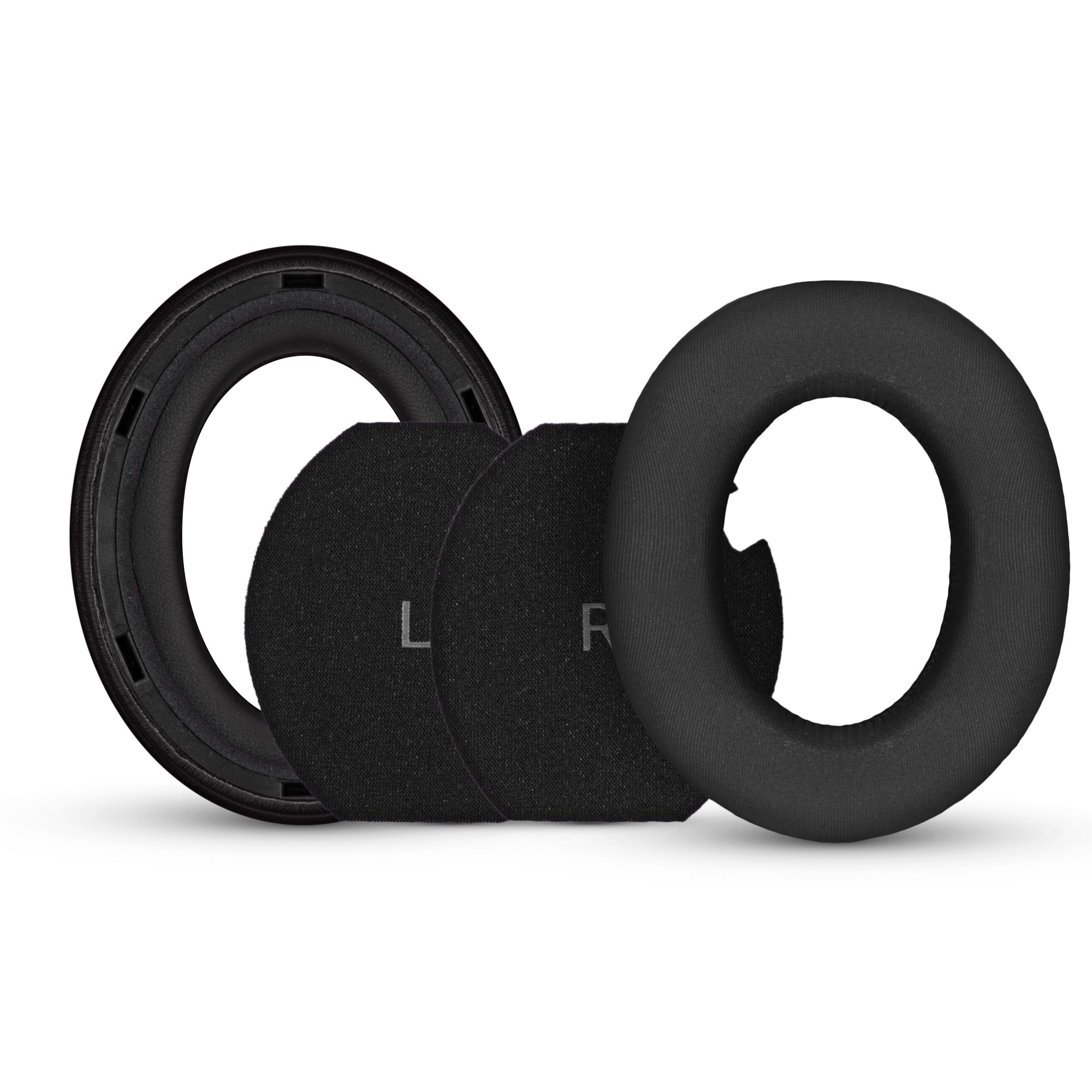 Hybrid Replacement Earpads for Sennheiser Momentum 4 Headphones, Soft Cooling Gel, Silky Soft Breathable Fabric w/ PU Leather &amp; Memory Foam