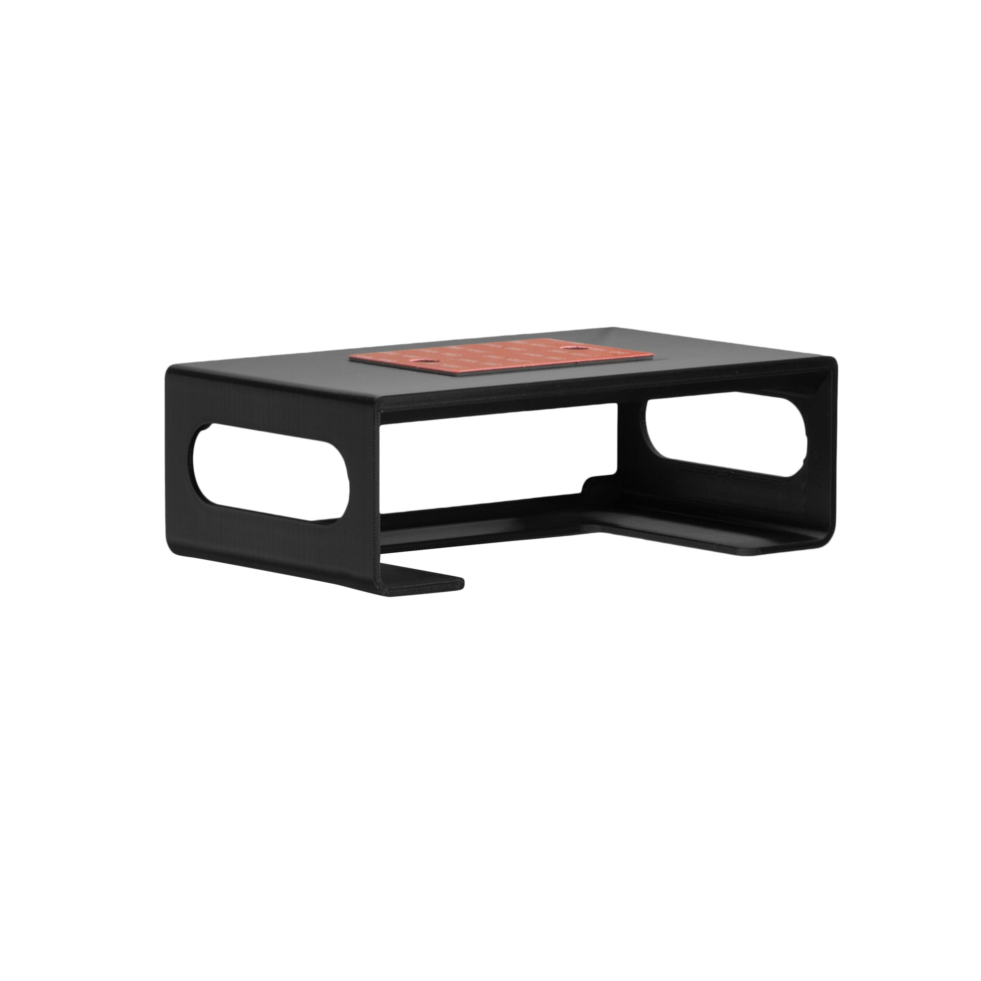 Under Desk Mounting Bracket Compatible with Focusrite Scarlett 2i2 Gen 4 - Space Saving Dock, Easy to Install, Adhesive &amp; Screw-In, Reduce Clutter, Free Desktop Space