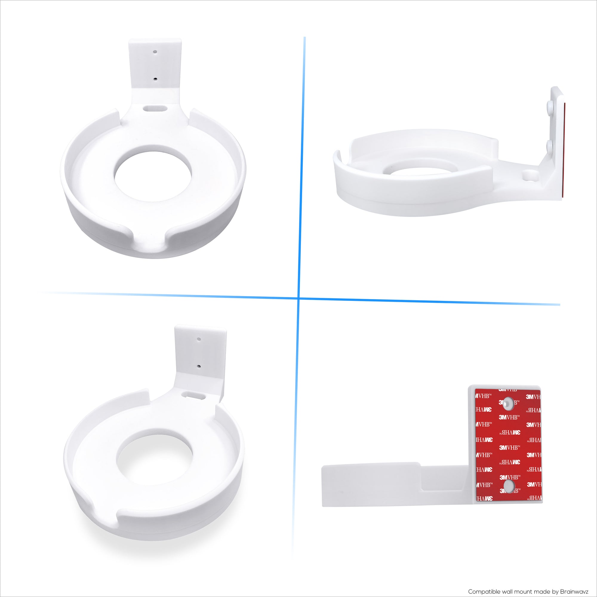 Screwless Wall Mount for TP-Link Deco BE25 Router, Easy To Install Holder, Adhesive &amp; Screw In
