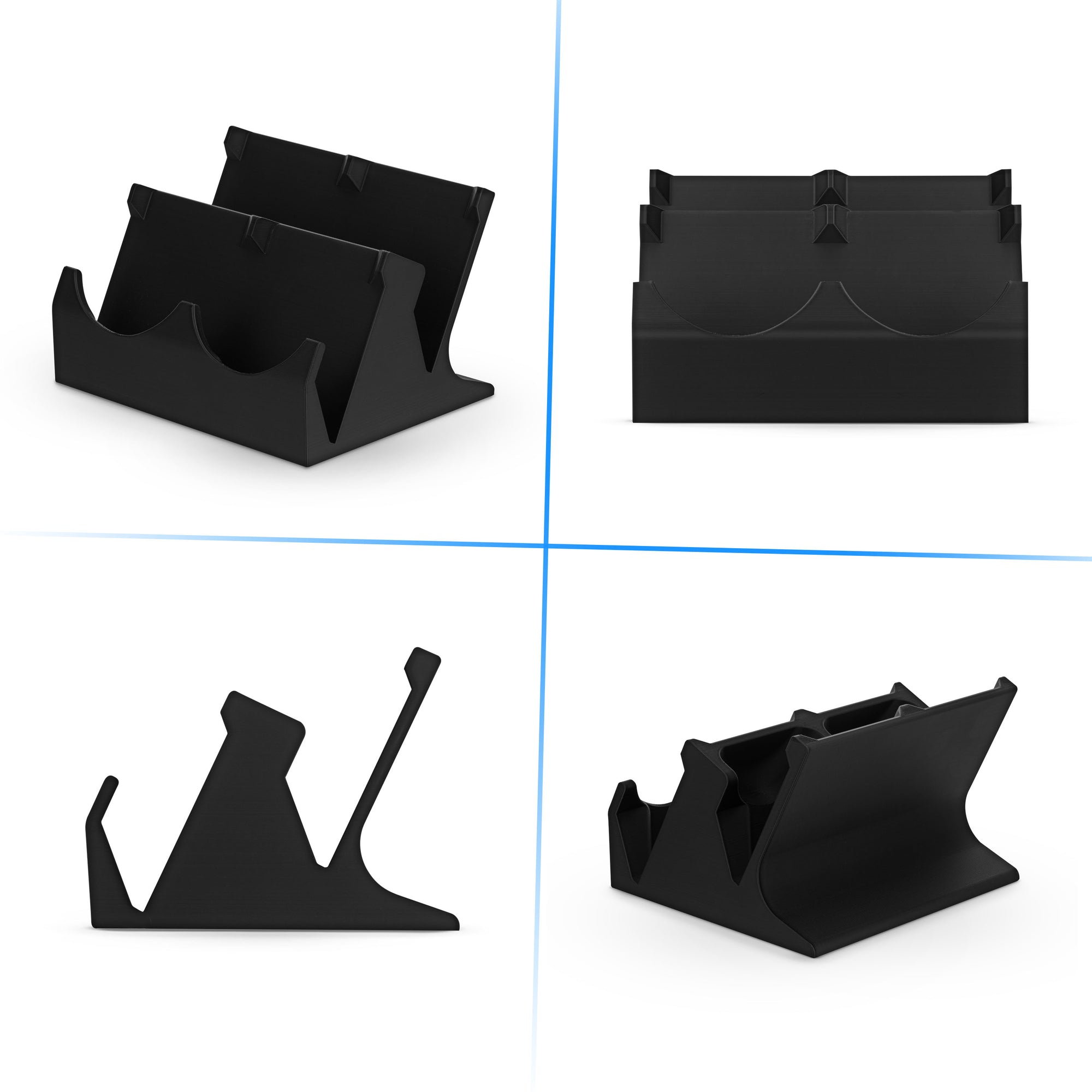 Desktop Quad PC Mouse Stand Holder for Gaming &amp; Office Mice From Logitech, Razer, Corsair &amp; More
