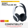 Wymienne nauszniki do zestawu słuchawkowego Sony PS5 Pulse 3D