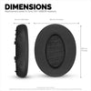Wymienne nauszniki do bezprzewodowych słuchawek Sony WH-XB910N z miękką skórą PU i pianką zapamiętującą kształt