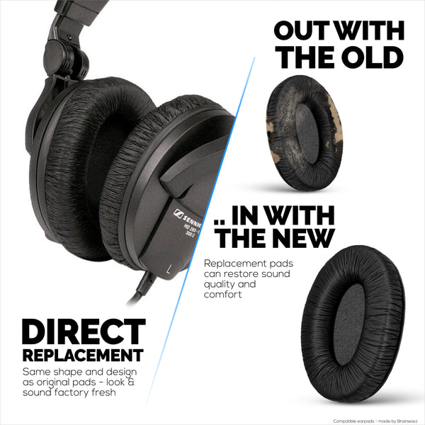 Replacement Ear Pads Sennheiser Hd 280 Pro Parts Geekria Comfort