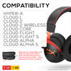 Hybrid Earpads for HyperX Cloud 1, 2 / 2 Wireless, Core, Flight / Flight S, Alpha / Alpha S Headsets &amp; More, Soft Breathable fabric, Cooling Gel, Extra Comfort, Durable &amp; Long Lasting