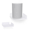 9&quot; Small Corner Shelf Mount,  Adhesive &amp; Screw In, for Speakers, Cameras, Baby Monitors, Plants, Books Electronics, Collectibles &amp; More, Floating Shelves