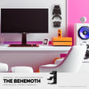 Behemoth - 双游戏控制器和耳机支架壁挂式支架 - 专为所有游戏手柄和耳机设计