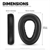 Sheepskin Leather Earpads for Sennheiser PXC480, PXC550, PXC 550-II, MB660 UC, MB 660 MC Headphones, Soft, Replacement Cushions, Extra Comfort
