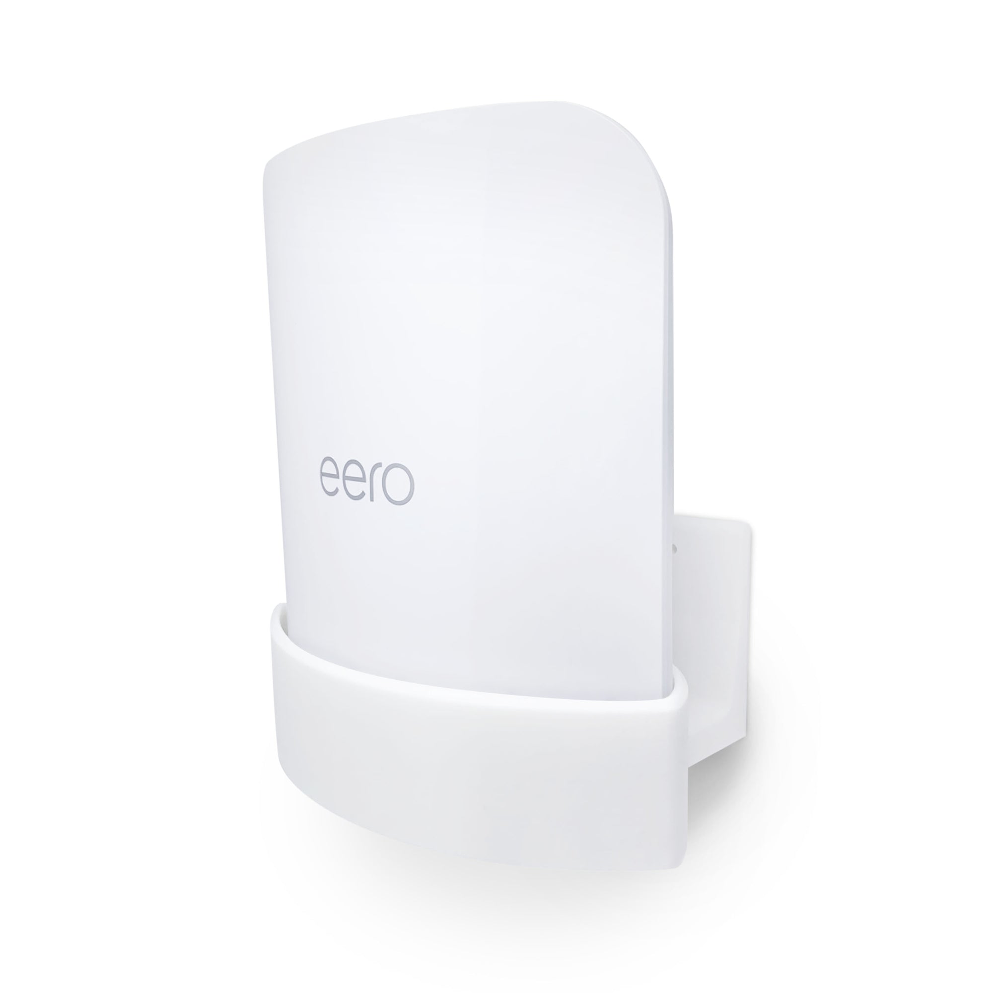 Screwless Wall Mount for EERO Max 7 WiFi Router, Easy To Install Holder, Adhesive & Screw In, Increase Range & Reduce Clutter