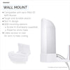 Screwless Wall Mount for EERO Max 7 WiFi Router, Easy To Install Holder, Adhesive &amp; Screw In, Increase Range &amp; Reduce Clutter