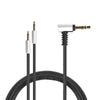 Câble de remplacement pour casques Hifiman HE400S, HE-400I (version prise 2.5 mm), HE560, HE-350, HE1000, HE1000V2 + Sennheiser HD202 & HD212, 3.5 mm vers double 2.5 mm - 1.2 M / 47"