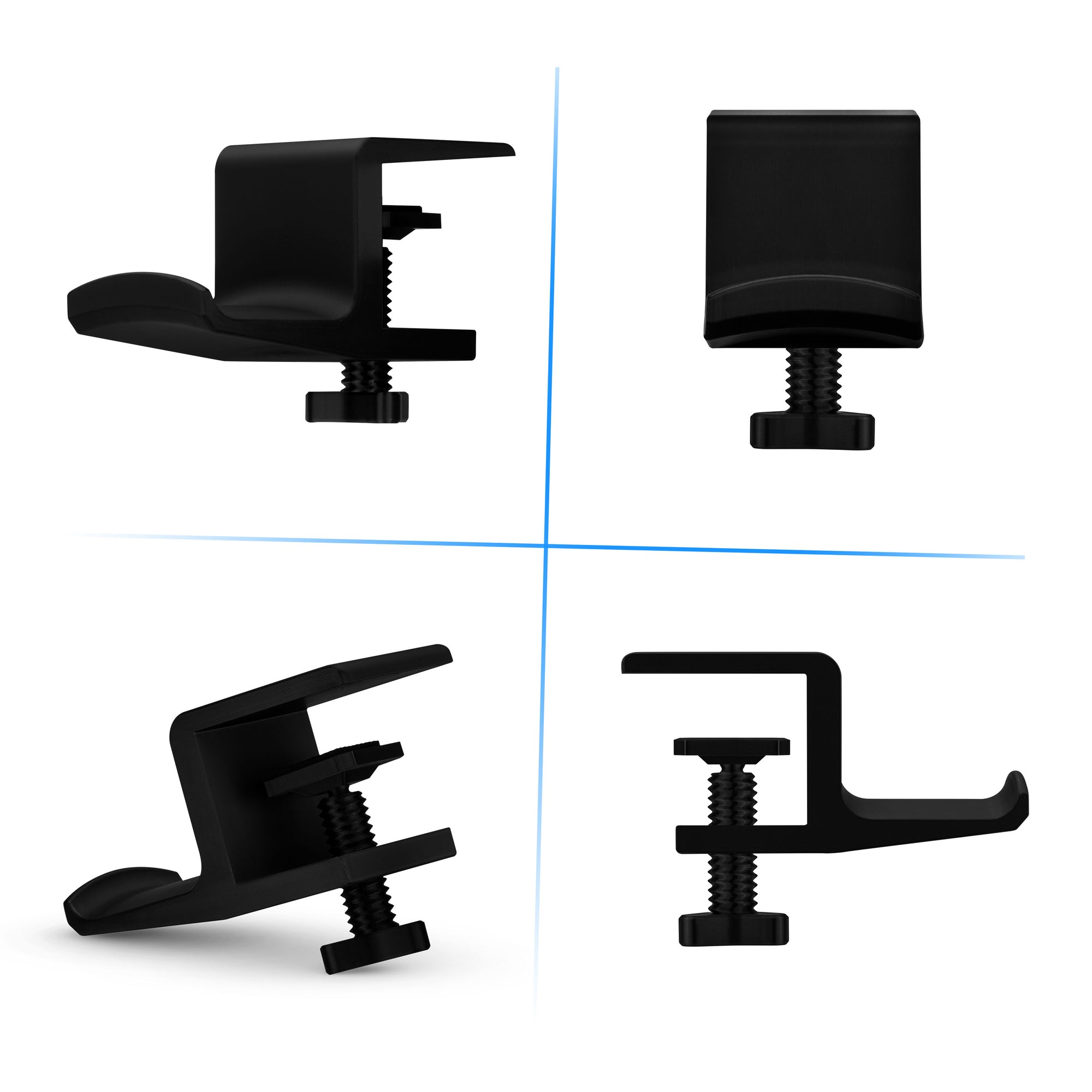 Brainwavz Hoist - Headphone Hanger Stand with Adjustable Clamp, Screws On To Desks &amp; Shelves