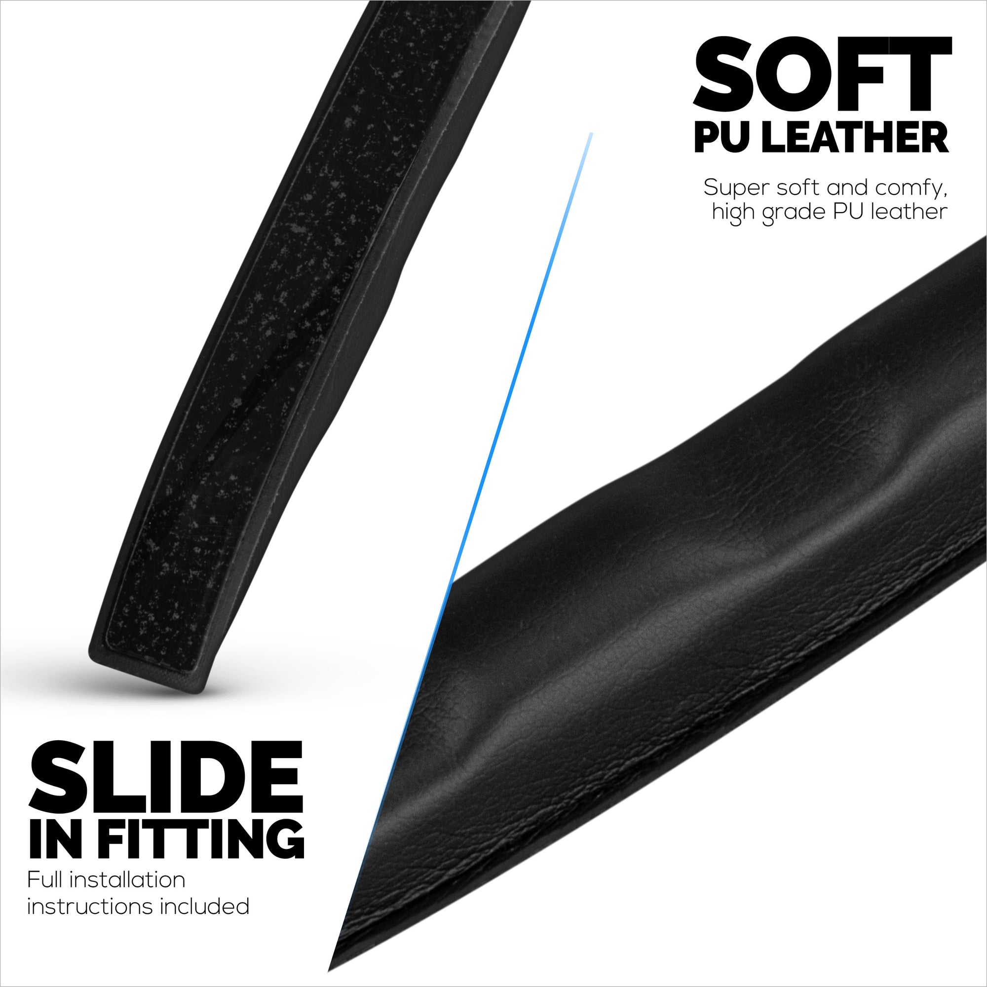 Replacement Headband for SENNHEISER HD8, HD8 DJ,HD8 MIX &amp; HD6 Headphones - Soft PU Leather &amp; Memory Foam Cushion Pad