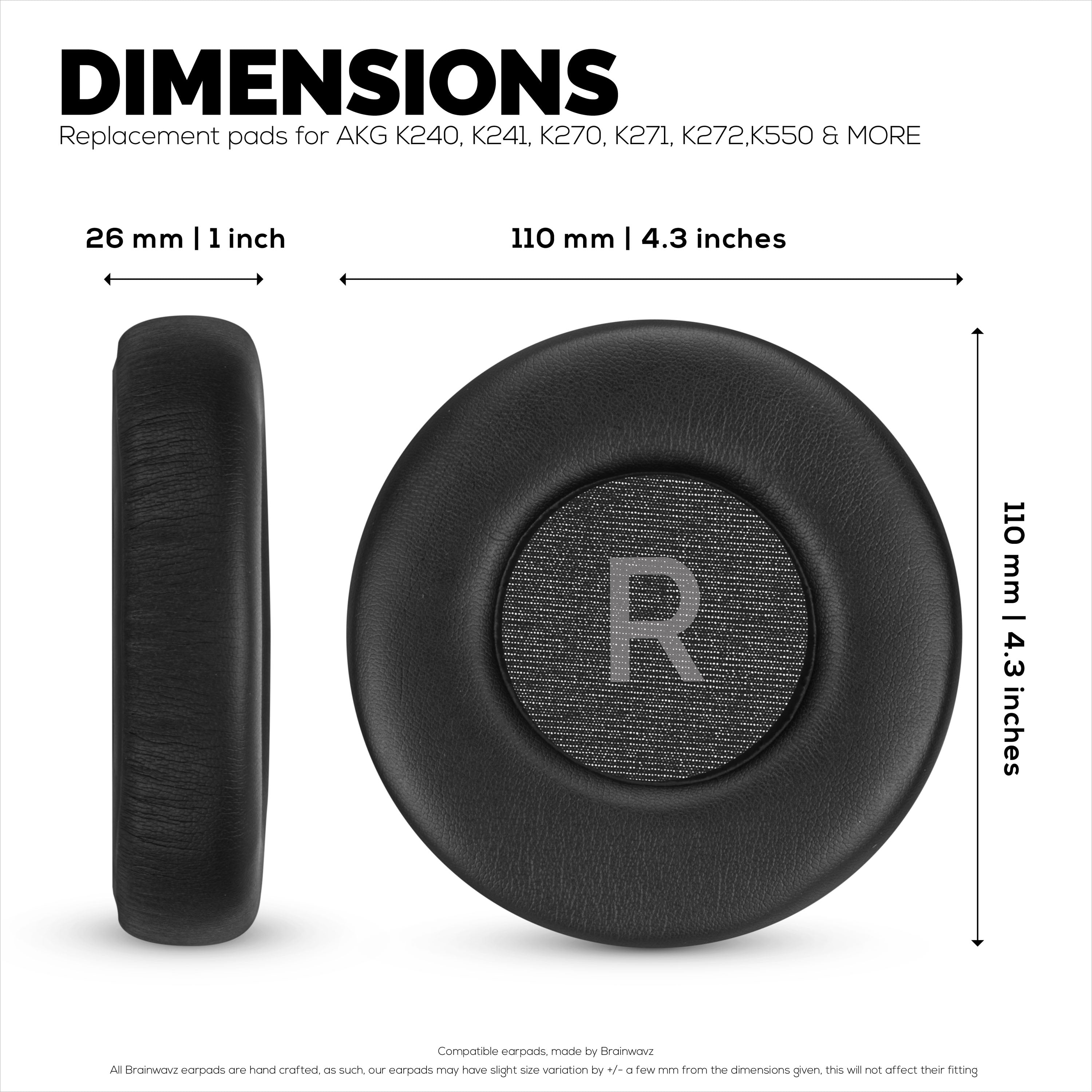 K240 Mkii Akg K240 Replacement Pads Geekria QuickFit Replacement