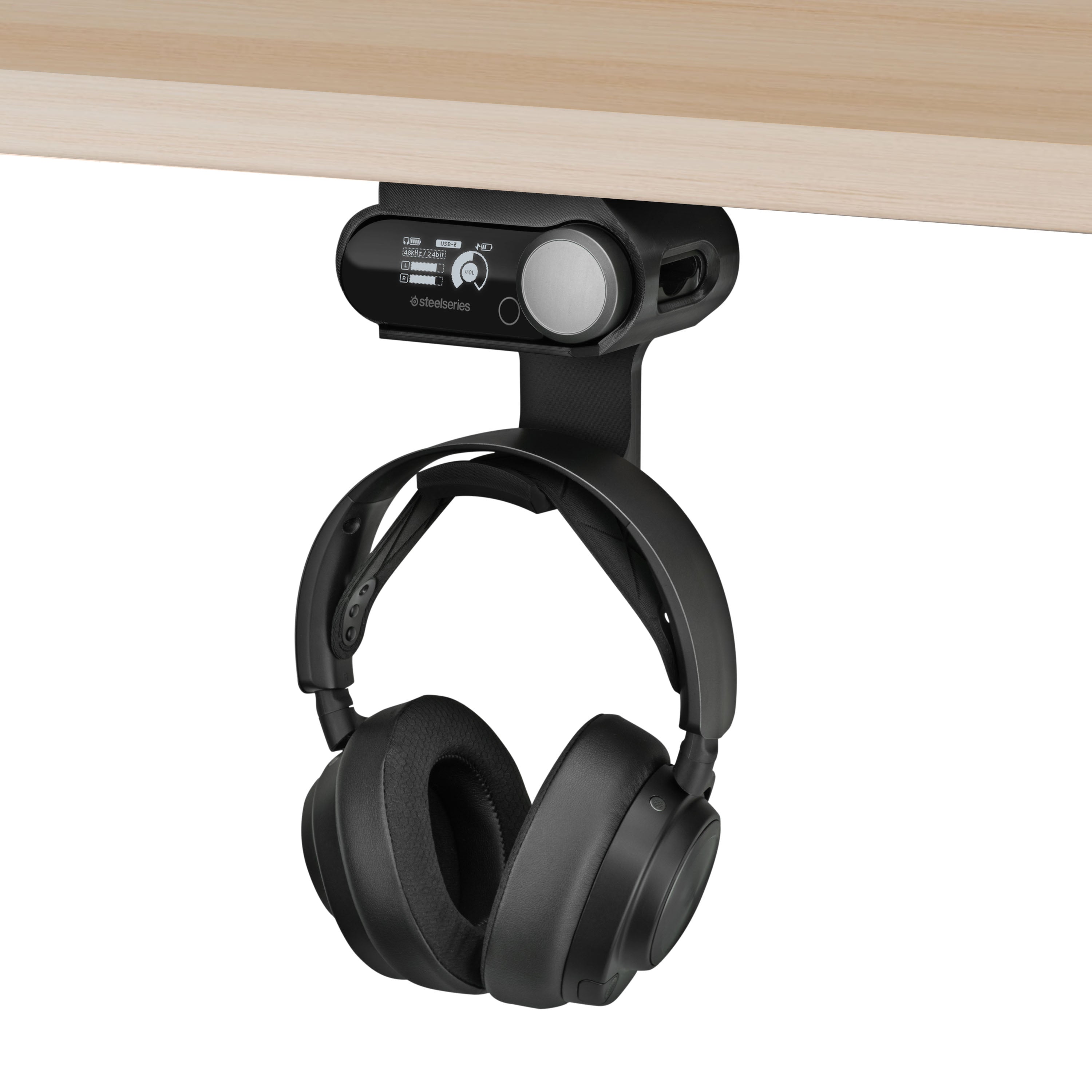 Under Desk Headphone Hanger Stand for Steelseries Arctis Nova Pro