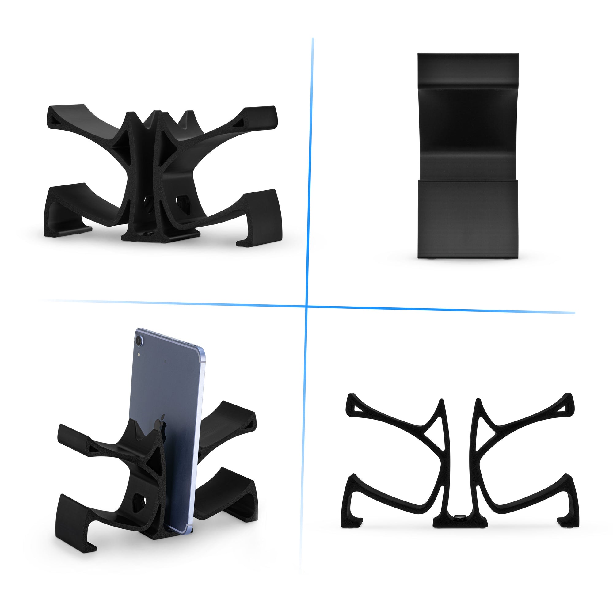 Desktop Game Controller Stand - Holds 4 Controllers, Gamepad Stand for PS5, Xbox, PlayStation, Nintendo, Legacy, Retro &amp; More