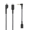Náhradní audio kabel pro herní náhlavní soupravy STEELSERIES ARCTIS 3, 5, 7 a Arctis Pro, Arctis Pro Wireless a GameDac – 1.8 M / 70”