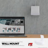 Adhesive Wall Mount for Asus ZenWifi XT8, XT9 &amp; CT8 WiFi Router, Easy To Install Holder, Stick On &amp; Screw In Mounting