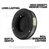 适用于 Corsair Virtuoso RGB 耳机的羊皮耳垫（无线/XT/SE） - 记忆海绵，柔软羊皮皮革