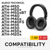 ProStock ATH M50X & M-serie vervangende oorkussens - Op maat ontworpen vorm met traagschuim - PU