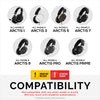 Steelseries Arctis Enhanced Gaming-oordopjes met koelgel en traagschuim - ontworpen voor de meeste Arctis-headsets