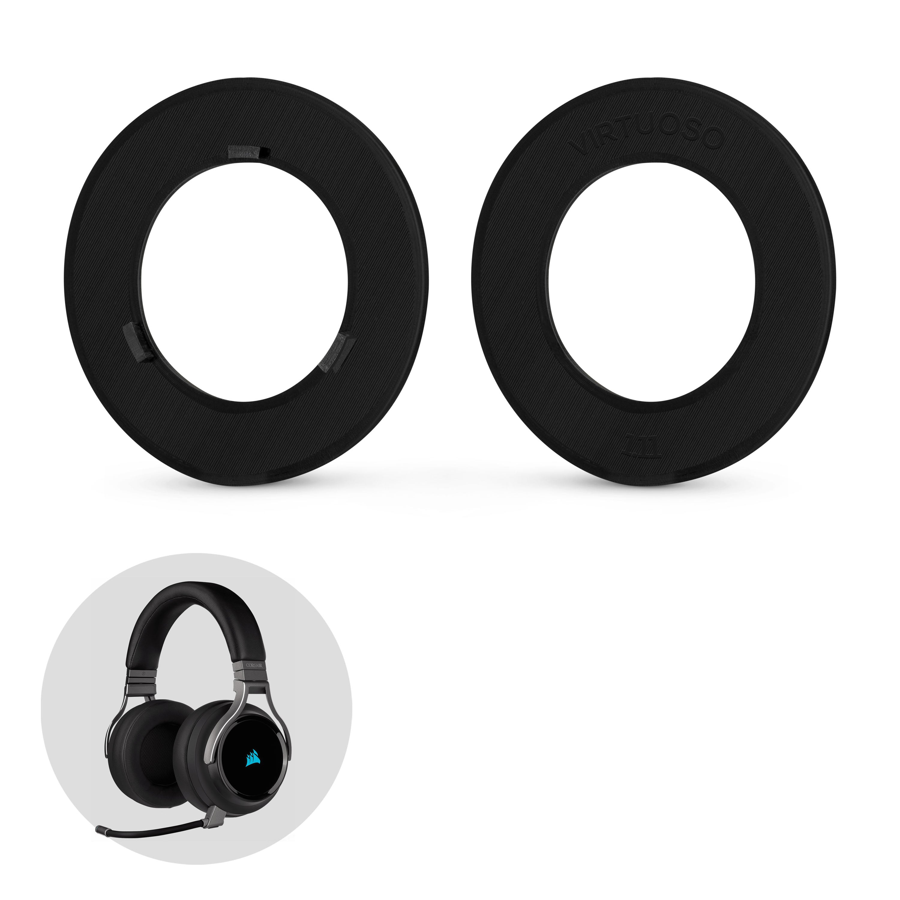 Earpad Adapter Ring For Corsair Virtuoso RGB Wireless Gaming
