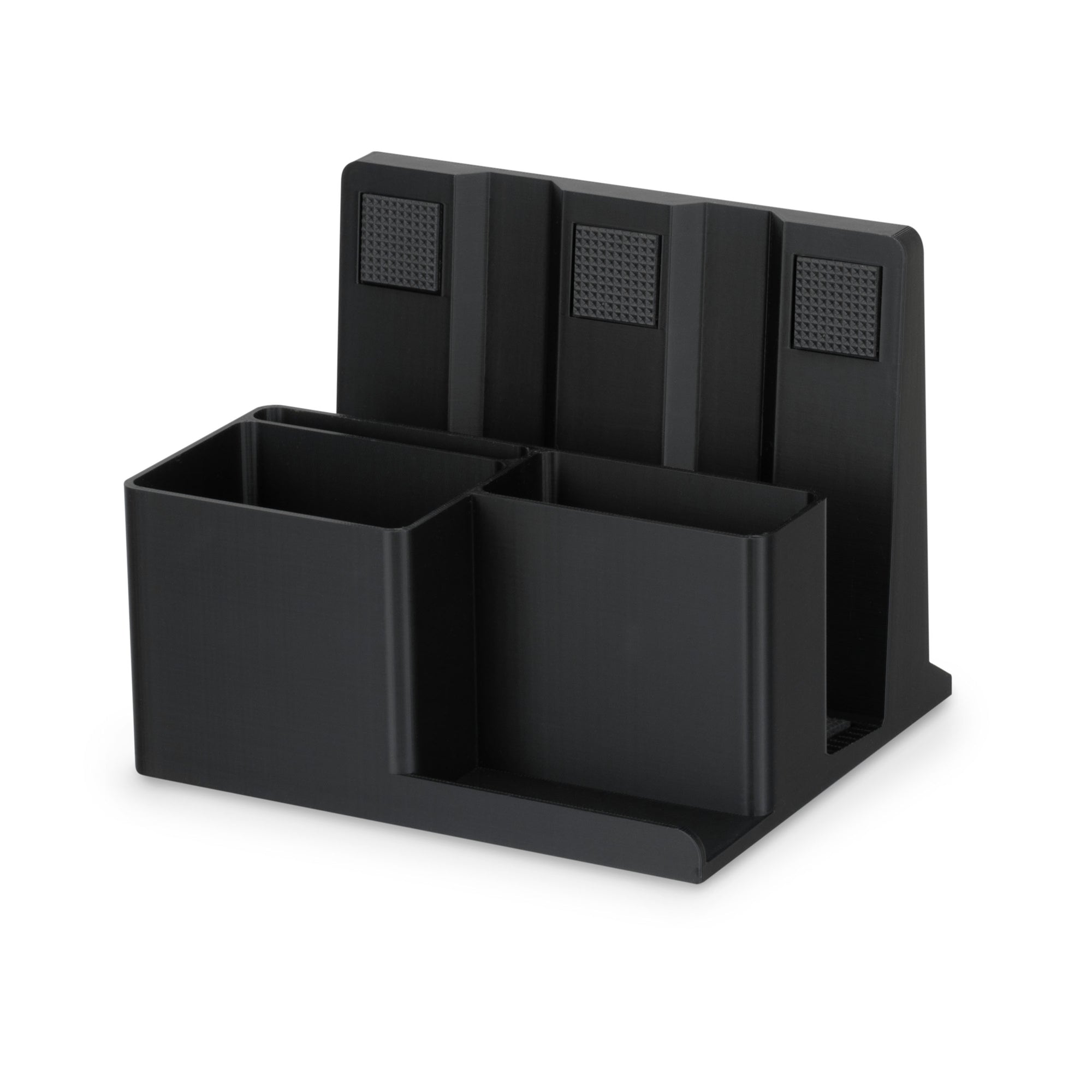 Laptop Stand for Desk with Pen Holder &amp; Phone Stand - All In One Organizer, Reduce Desktop Clutter