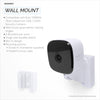 Paquet de 2 supports muraux adhésifs pour caméra de sécurité Eufy Solo C24 / C120 (T8400X), à coller et à visser