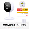 Pacote com 2 suportes de parede para Galayou G7 Cam 2K Wi-Fi Baby Monitor Câmera de segurança, suporte de suporte fácil de instalar