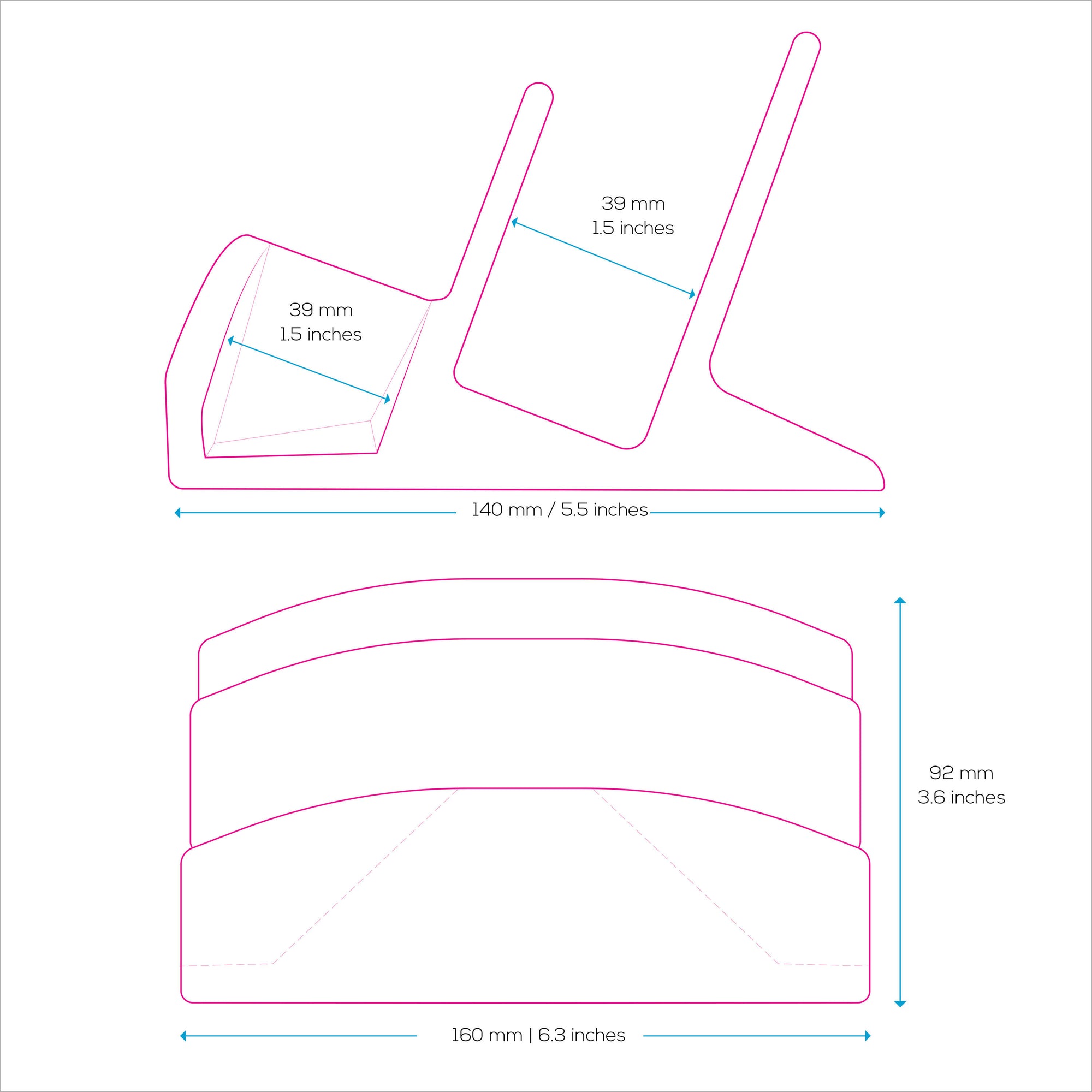 Keyboard Stand &amp; Game Controller Holder Stand For Desktops, Reduce Clutter, Organize Your Desk, Designed for all Sizes Keyboards &amp; All Types of Gamepads (DK04)