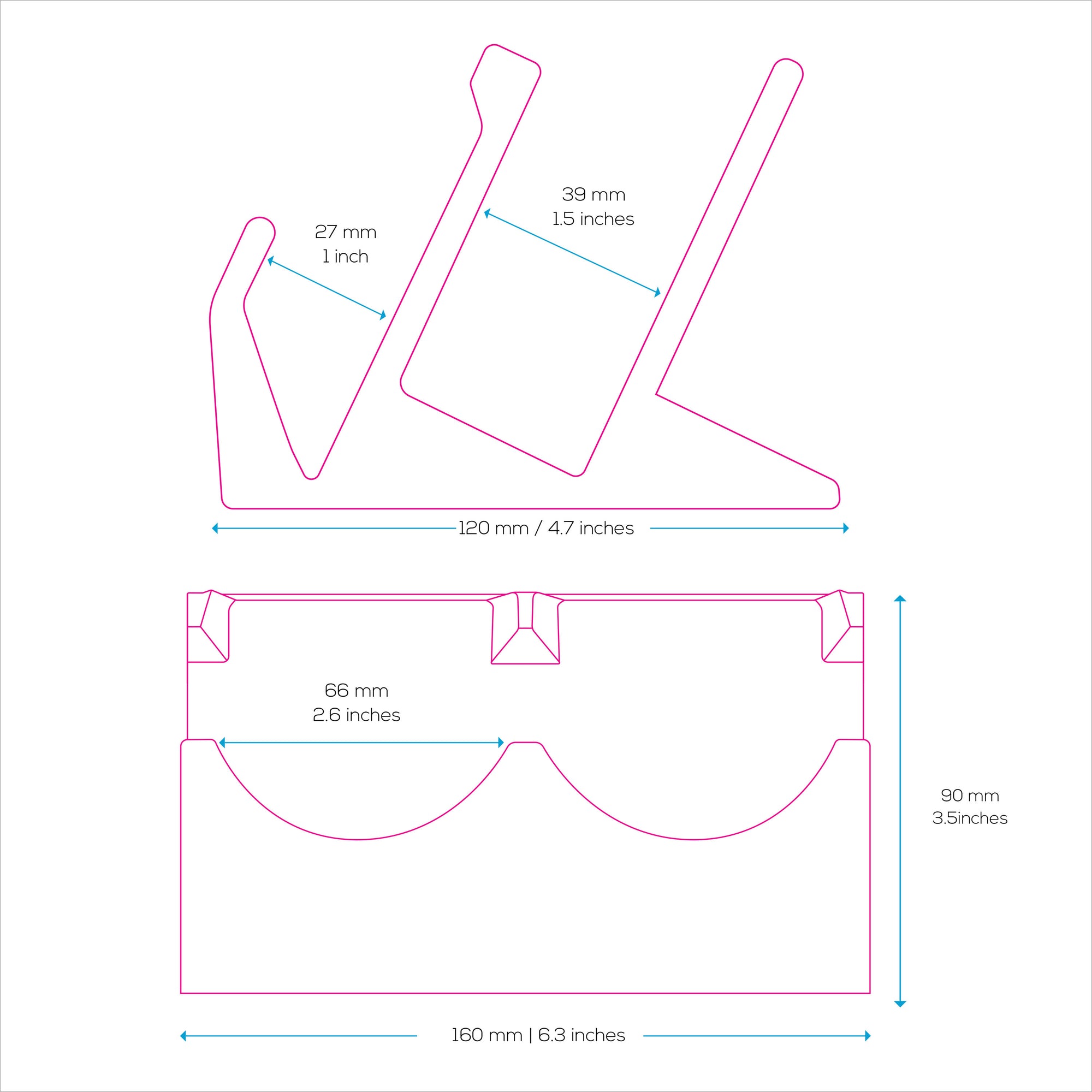 Desktop Keyboard &amp; Dual PC Mouse Stand Holder, Reduce Clutter, Organize Your Desk Better, Suitable for Any Size Keyboard &amp; Mouse (DK03)