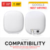 Wandhalterung für Google Nest WiFi Pro 6E Mesh-Router, einfach zu installierende Halterung, reduziert Störungen und Unordnung