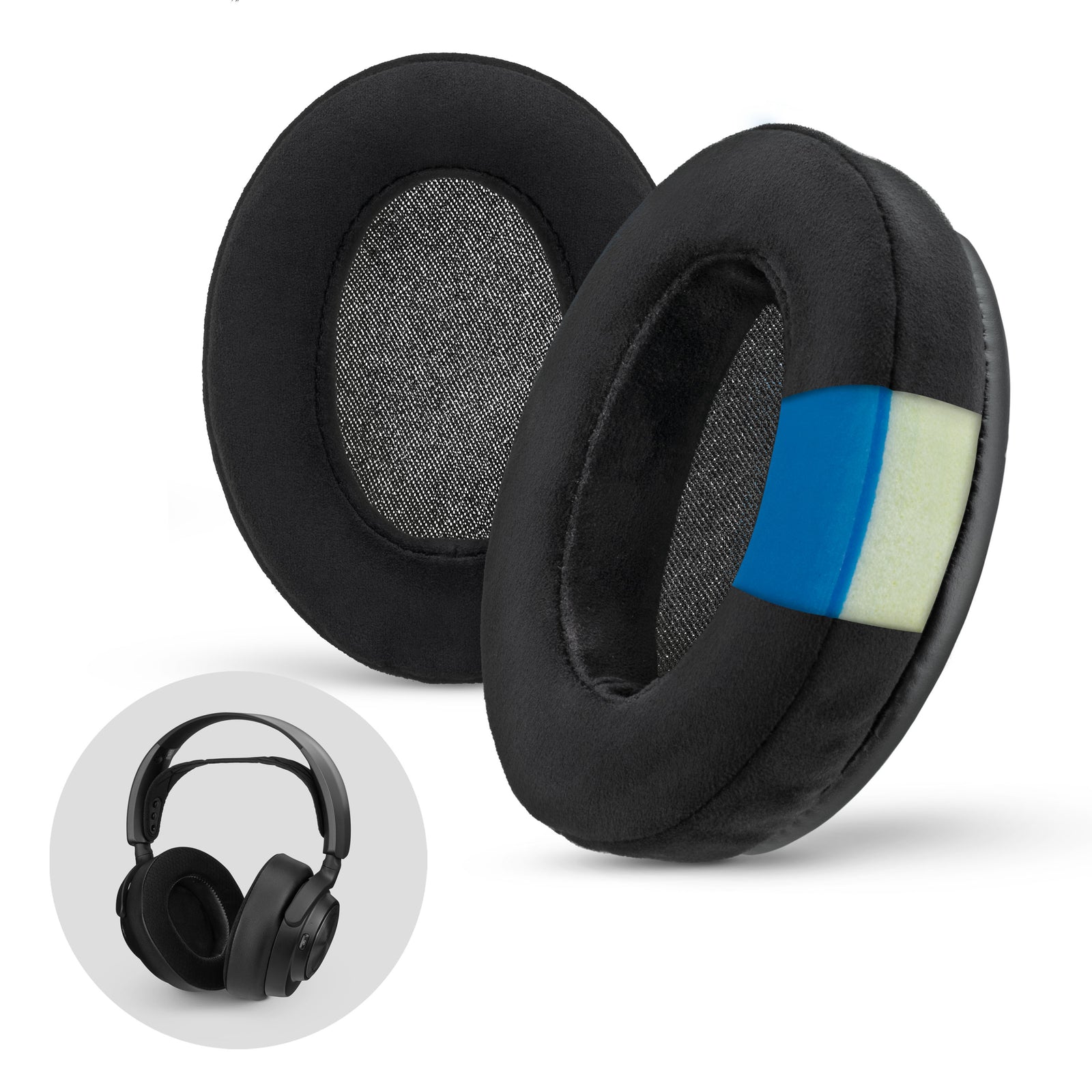 Replacement Oval Earpads Tagged Fidelio - Brainwavz Audio