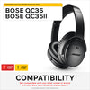 Náhradní náušník BOSE QC35 & QC35ii Premium