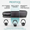 ProStock ATH M50X & M-serie vervangende oorkussens - Op maat ontworpen vorm met traagschuim - Schapenleer