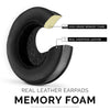 Sluchátka na uši s paměťovou pěnou - velikost XL - ovčí kůže