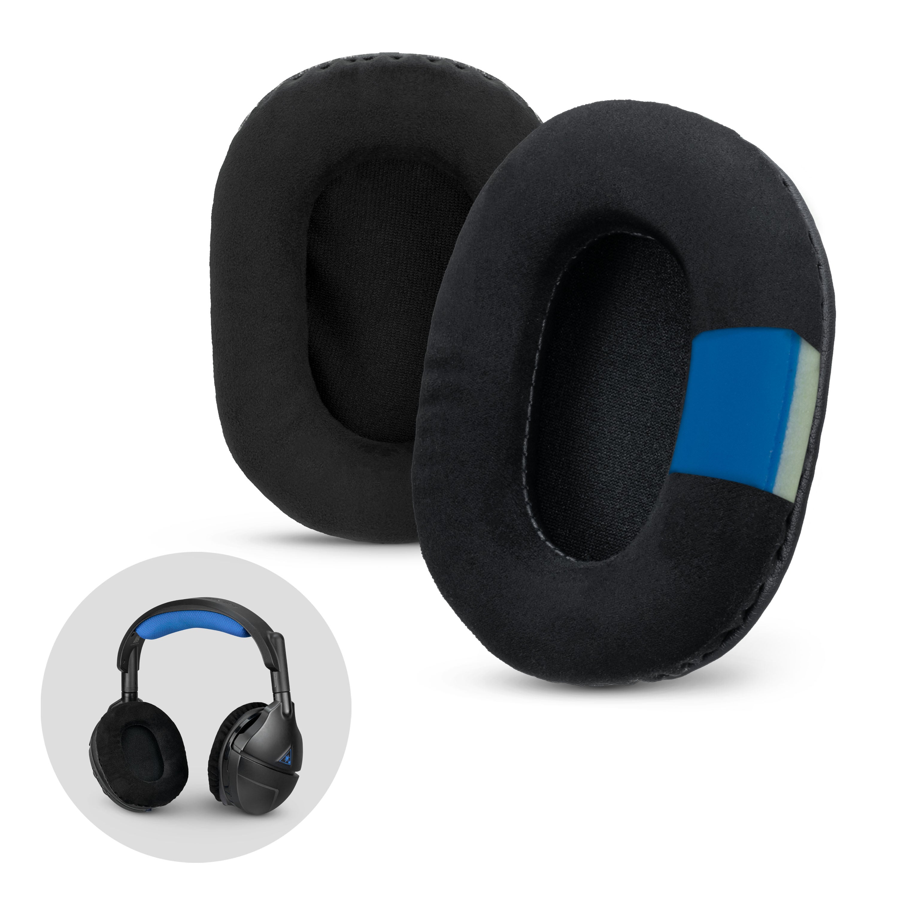 Upgraded Earpads for Gaming, With Cooling Gel, Memory foam Micro