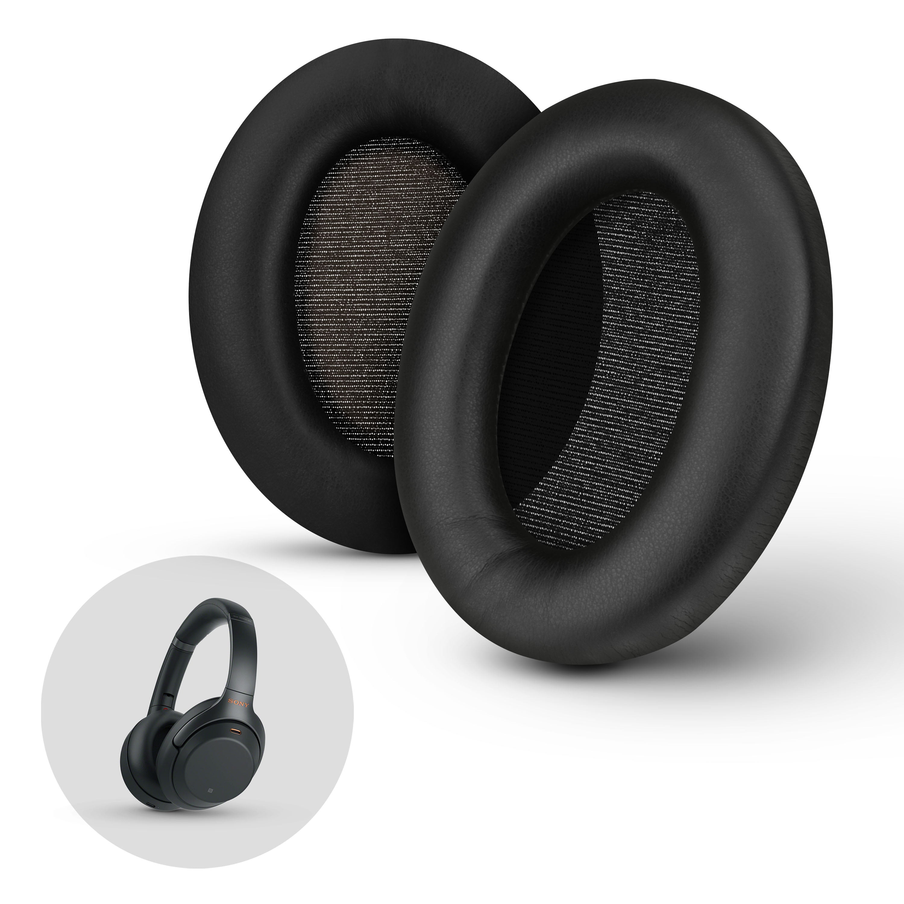 Sony WH-1000XM3 Replacement Earpads - Soft PU Leather