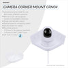 Monitor de bebé de esquina inclinada y soporte de pared para cámara de seguridad compatible con Wansview, Blink, TP Link, Ring y más (CRN04)