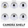 جهاز مراقبة الأطفال المائل الزاوية وحامل كاميرا المراقبة على الحائط متوافق مع Wansview ، Blink ، TP Link ، Ring والمزيد (CRN04)