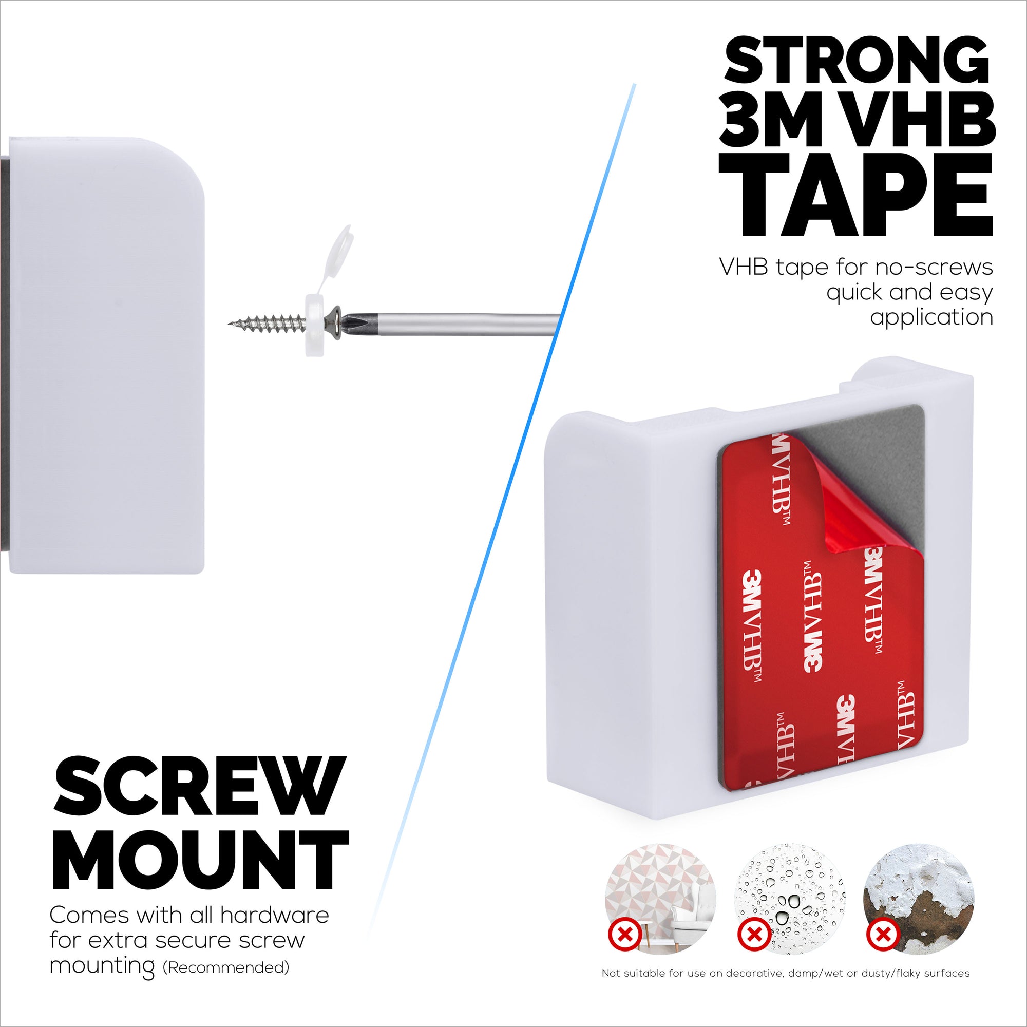 Wall Mount For Wyze Cam Outdoor v2 Security Camera, Easy to Install Holder Bracket, Reduce Blind Spots &amp; Clutter