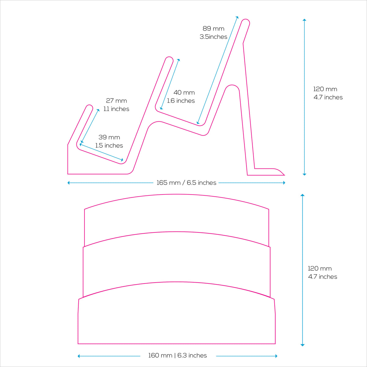 Computer Keyboard Stand Template Large Computer Keyboard Desktop Stand- Store Two Keyboards, Full Size ...