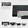 2-laags desktop-toetsenbordstandaard en houderdisplay, organiseer uw bureau, verminder rommel, geschikt voor alle maten en stijlen van toetsenborden (DK02)