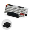 حامل وحامل لوحة مفاتيح سطح المكتب من طبقتين، تنظيم مكتبك، تقليل الفوضى، مناسب لجميع أحجام وأنماط لوحات المفاتيح (DK2)
