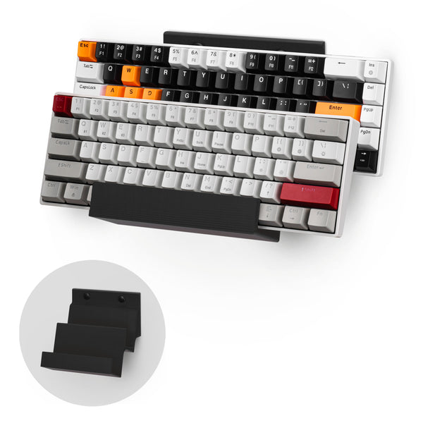Wall Mounted Dual Keyboard Organizer, Suitable for Small Gaming ...