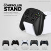 Desk Organizer with Game Controller Holder, Tablet Stand for iPads/iPhones, TV Remote &amp; Pen Storage, Reduce Desktop Clutter, Have All Your Side Table Items in One Space