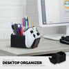 Controlador de jogos, controle remoto de TV e canetas, canetas, papelaria, armazenamento, organizador de mesa, design universal para Xbox ONE, PS5, PS4, PC Gamepads (D04)