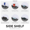 6” Side Shelf Mount For Desks &amp; Shelves - Add Extra Space for Cameras, Speakers, Mouse, Phones, iPad, Accessories &amp; More