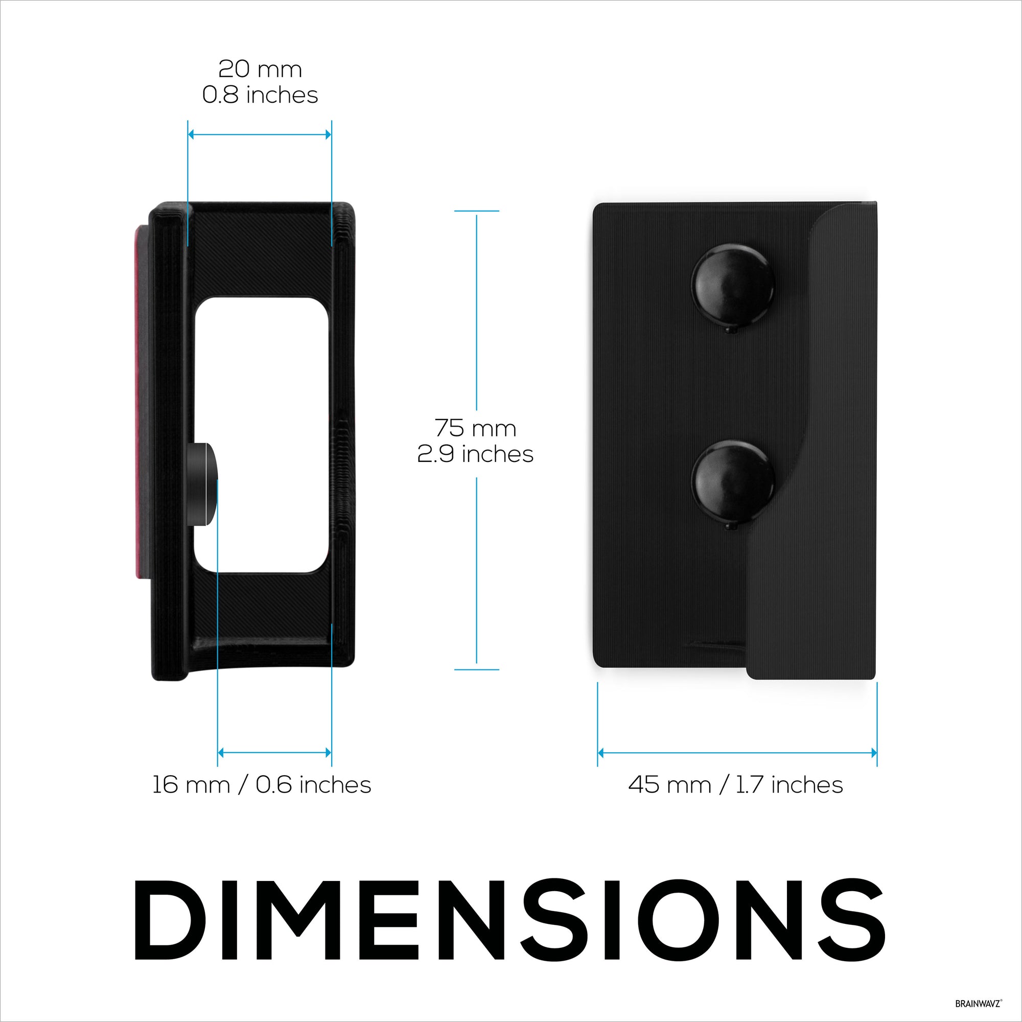 Adhesive Tablet &amp; Slim Laptop Wall Mount Holder for iPad, Android, Macbook, Surface, iPad Air, Mini &amp; Pro, Galaxy Tab Note eBooks, Kindle &amp; More