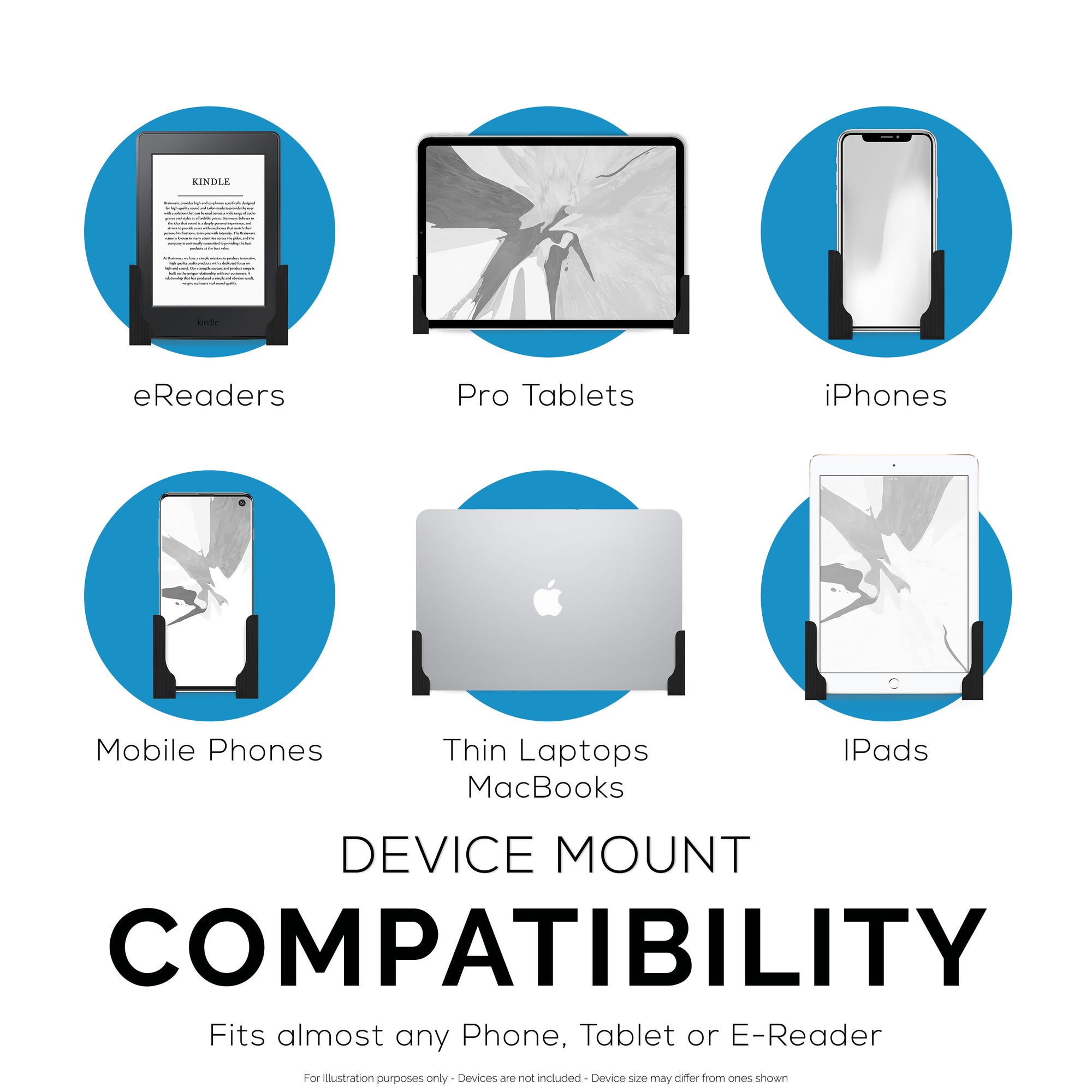 Supporto Regolabile Per Tablet JETech - Pieghevole, Per IPad, Samsung Galaxy E Altri (4-13 Pollici) - Foto 2